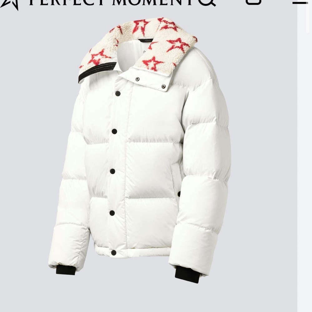 Perfect moment jojo puffer jacket white XS